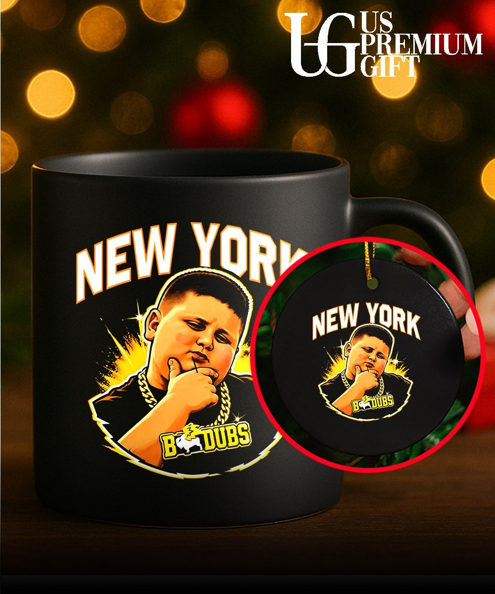 Christian Joseph New York Buffalo Wild Wings B-Dubs Kid Thinking With Gold Chain shirt Unisex