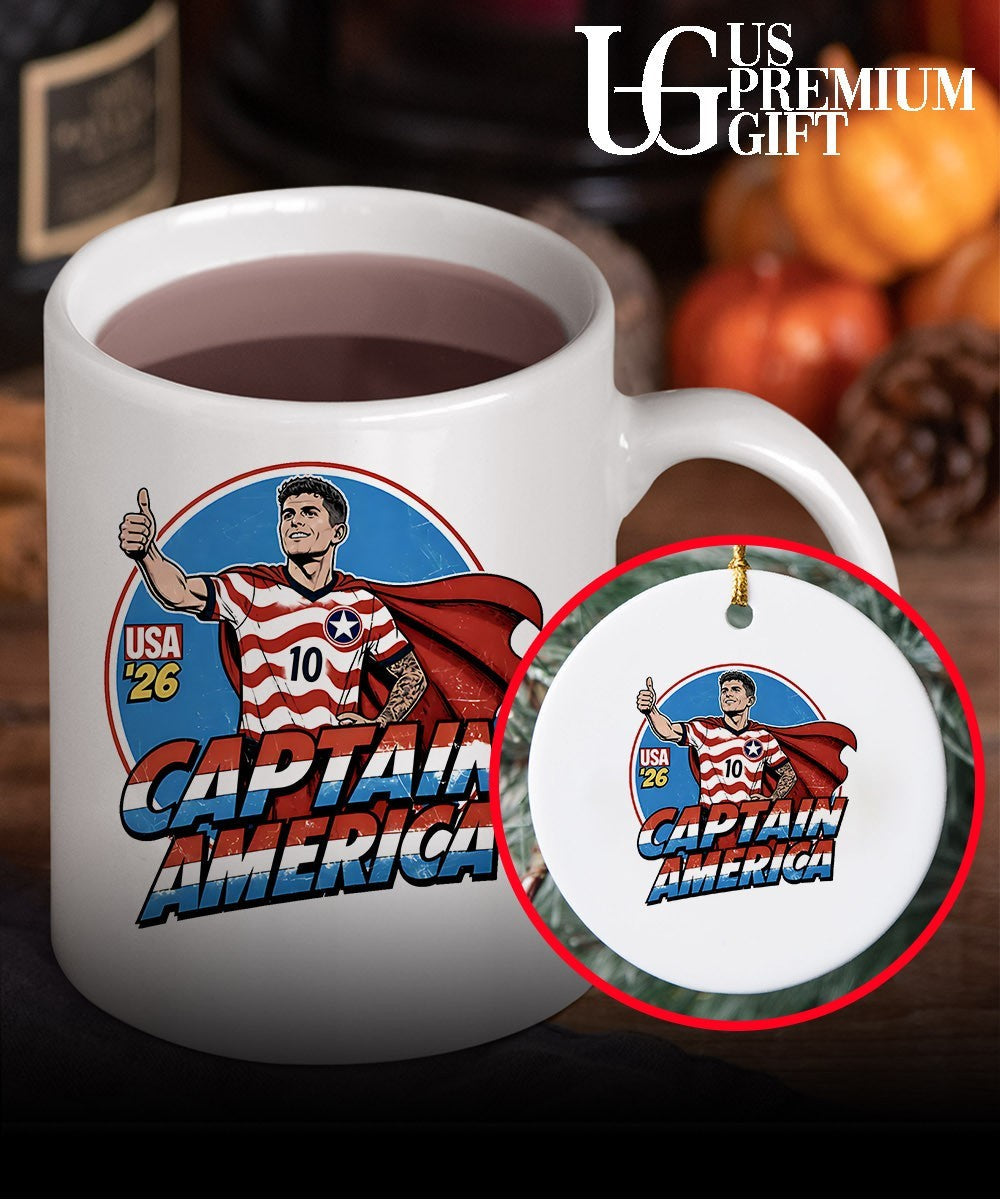 Christian Pulisic USA 26 Soccer Captain America shirt Unisex
