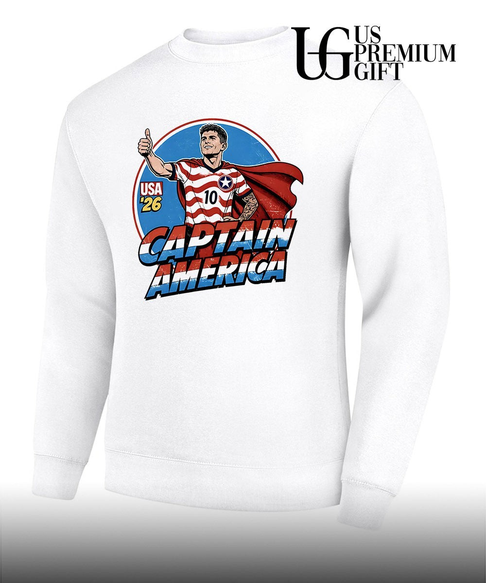 Christian Pulisic USA 26 Soccer Captain America shirt Unisex