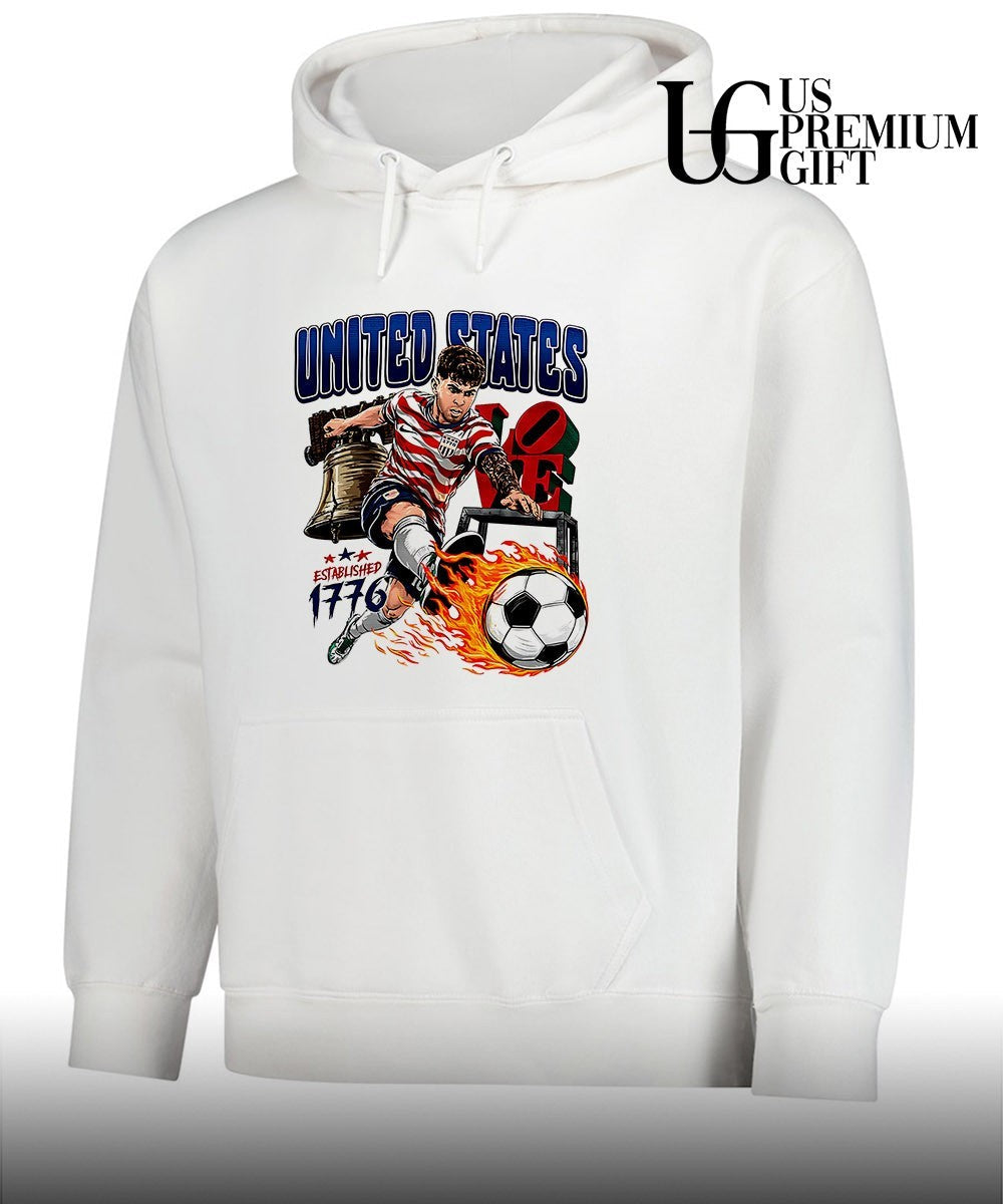 Christian Pulisic United States National Team Established 1776 shirt Unisex