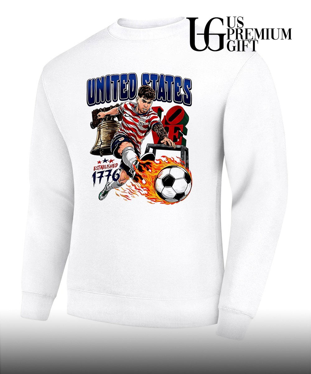 Christian Pulisic United States National Team Established 1776 shirt Unisex