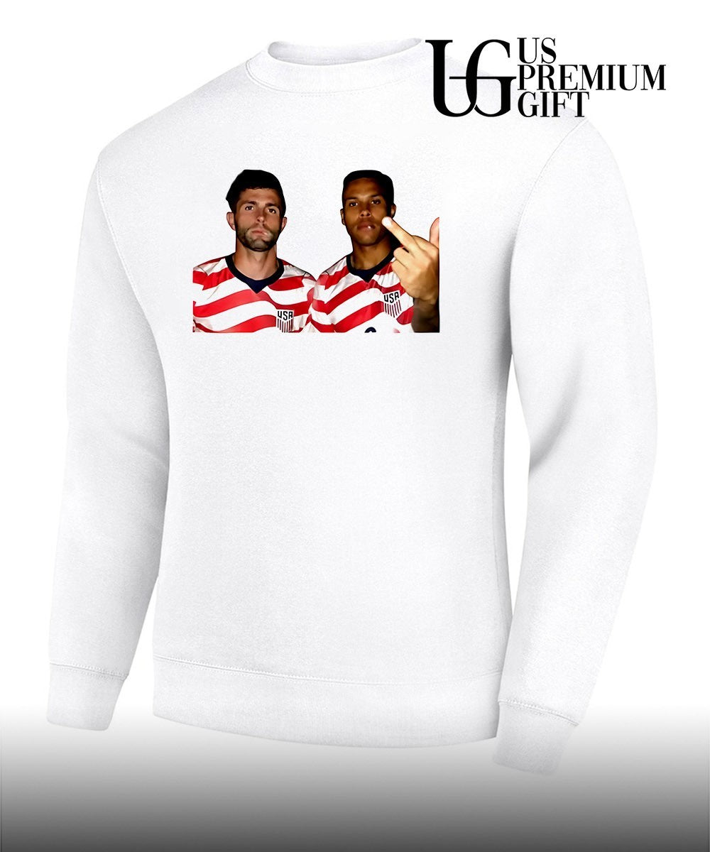 Christian Pulisic and Weston McKennie USA Soccer middle finger shirt Unisex