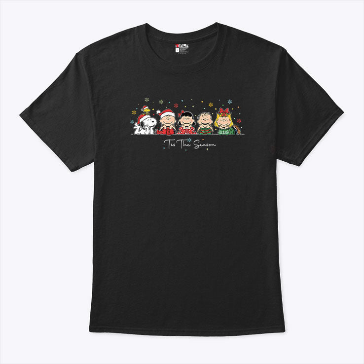 Christmas Peanuts Tis The Season T Shirt Unisex