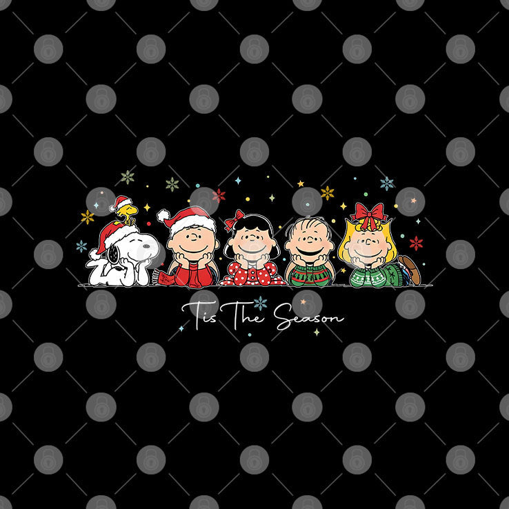 Christmas Peanuts Tis The Season T Shirt Unisex