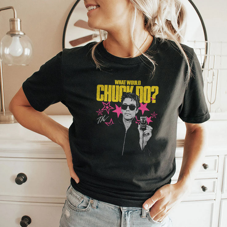 Chuck Timely What Would Chuck Do T Shirt