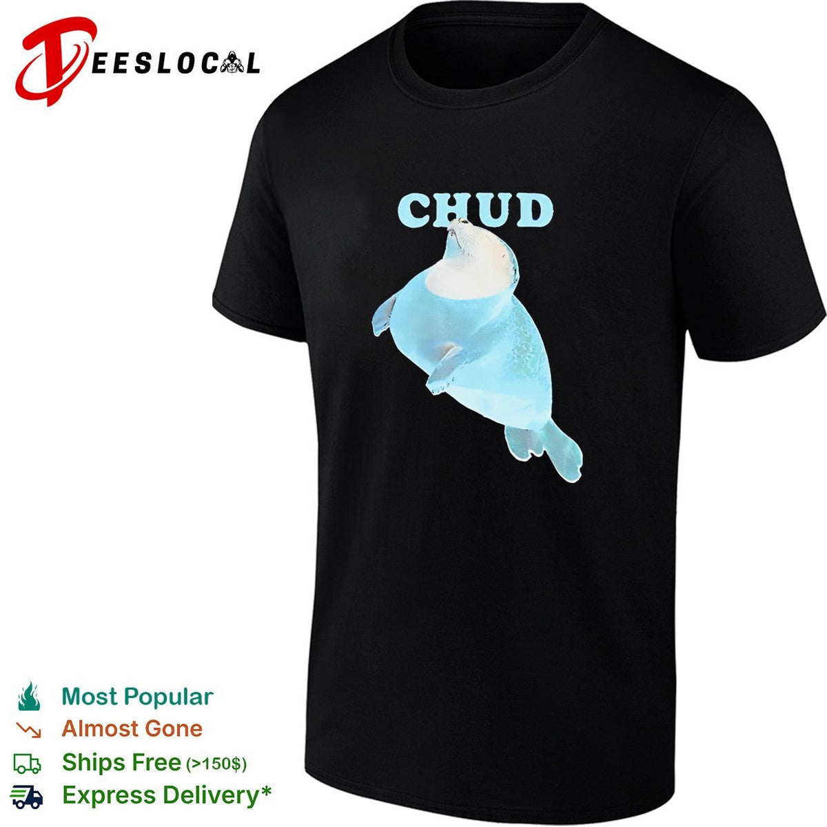 Chud seal funny shirt Unisex