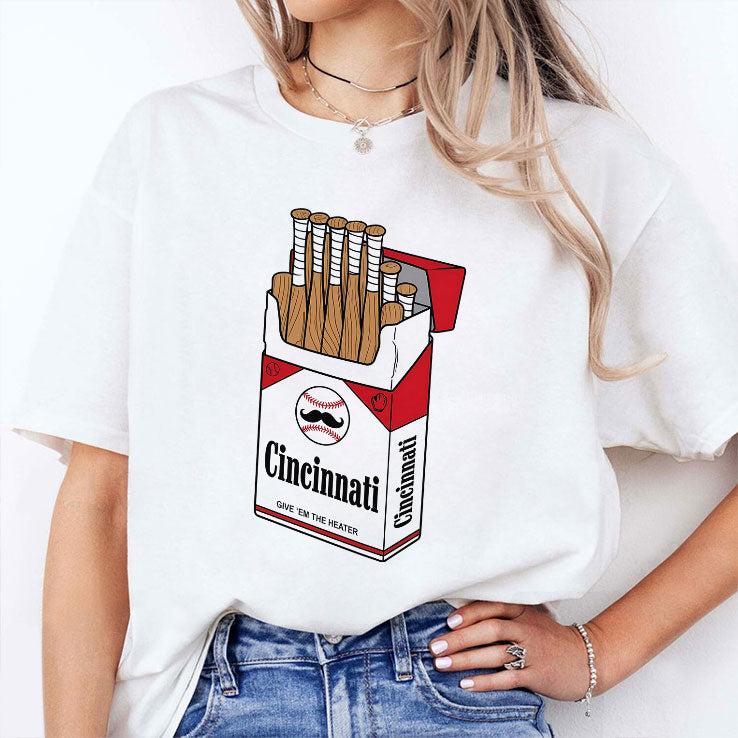 Cincinnati Baseball Bat Pack Parody Shirt Unisex