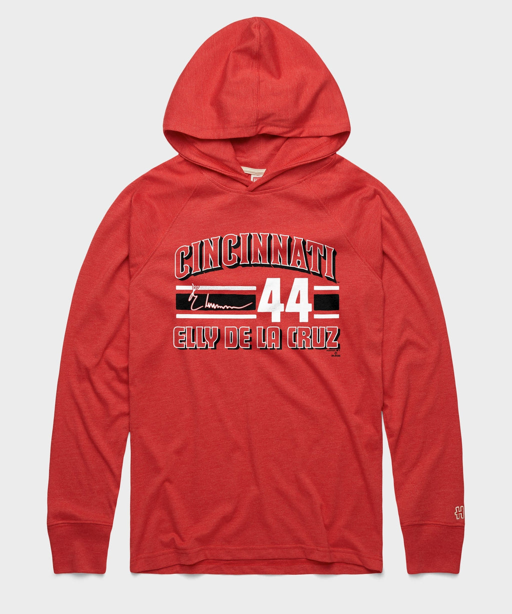 Cincinnati Reds Elly De La Cruz Signature Jersey Lightweight Unisex