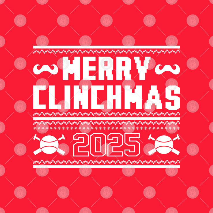 Cincinnati Reds Merry Clinchmas 2025 T Shirt Unisex