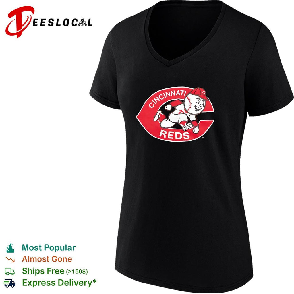 Cincinnati Reds classic Mr. mascot baseball logo shirt Unisex