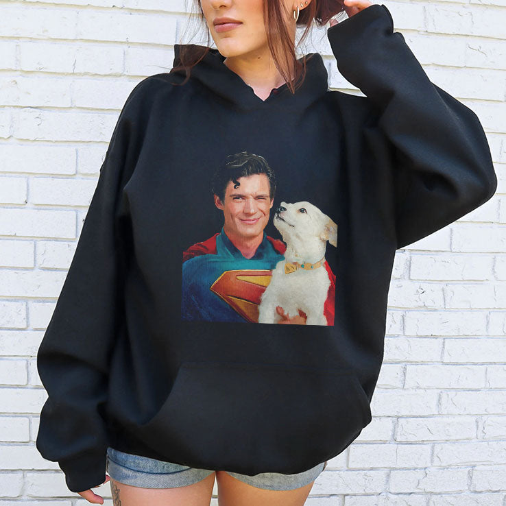 Clark Kent And Krypto The Superdog T Shirt Unisex