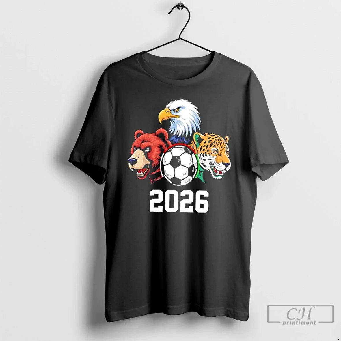 Classic Football Soccer 2026 Mascots Usa Canada Mexico Fan Unisex