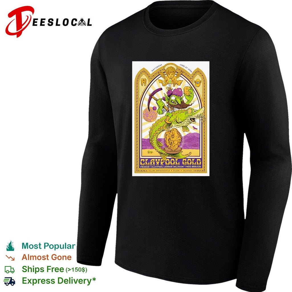 Claypool Gold Primus Dillon Colorado 2026 poster shirt Unisex