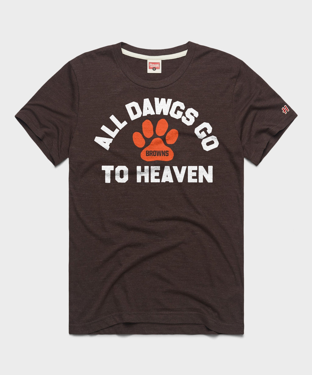 Cleveland Browns All Dawgs Go To Heaven Unisex