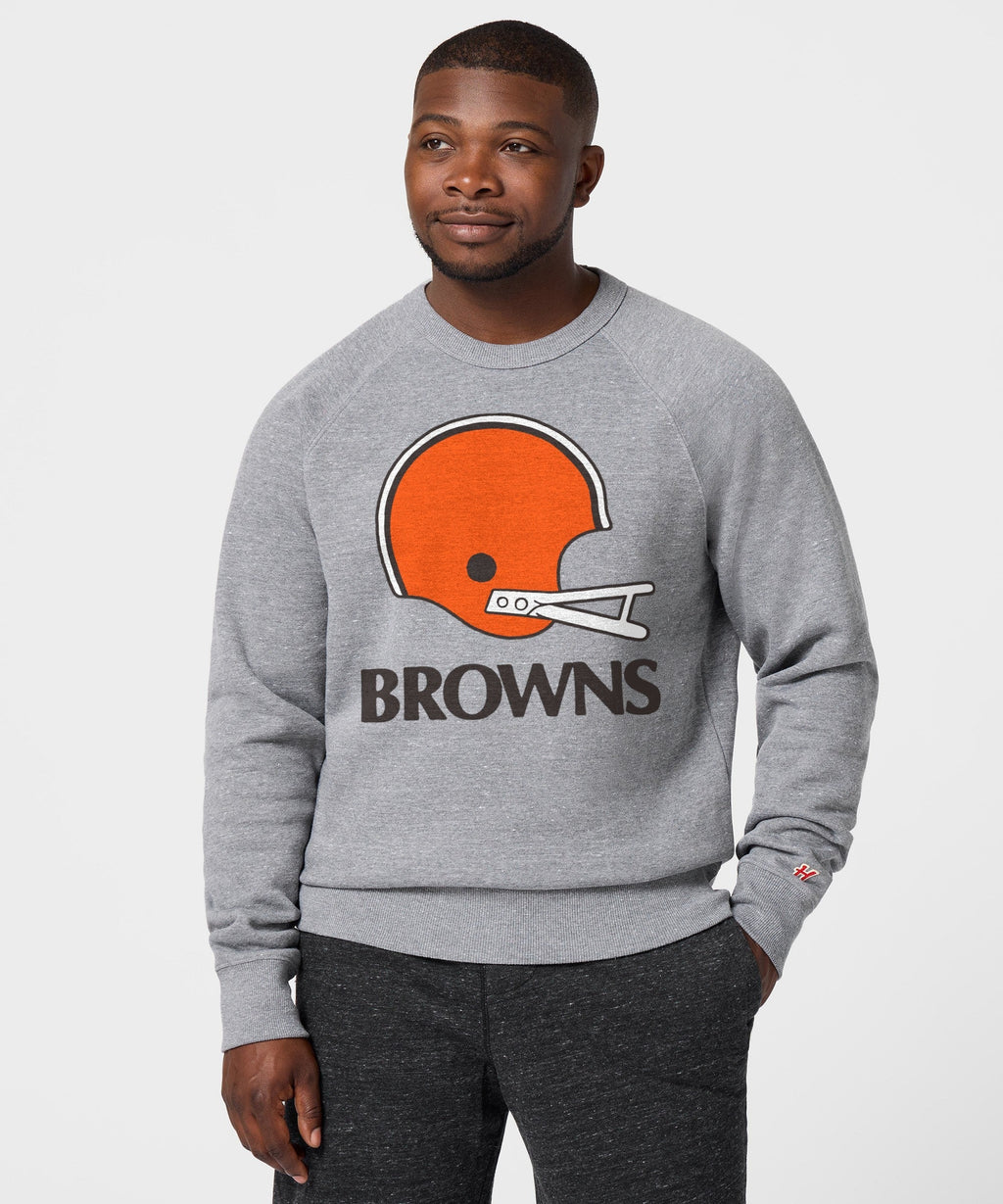 Cleveland Browns Big Helmet Crewneck Unisex