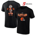 Cleveland Browns God first family second cross shirt Unisex