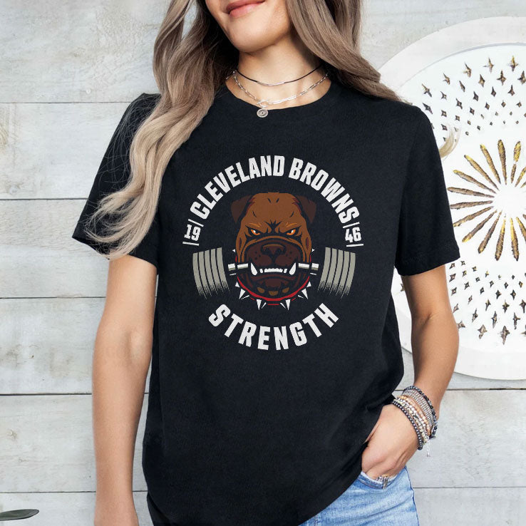 Cleveland Browns Strength Hardened Toughness T Shirt Unisex
