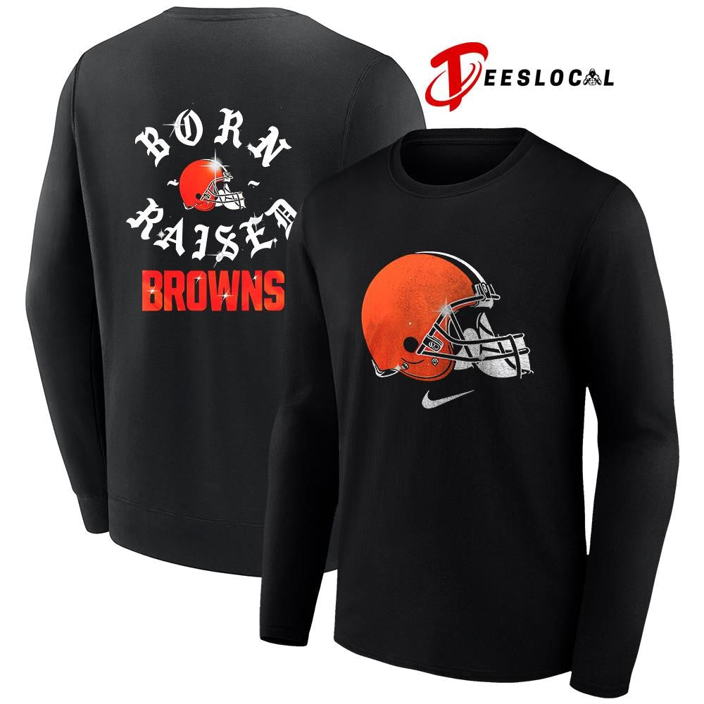 Cleveland Browns x Born and Raised logo shirt Unisex