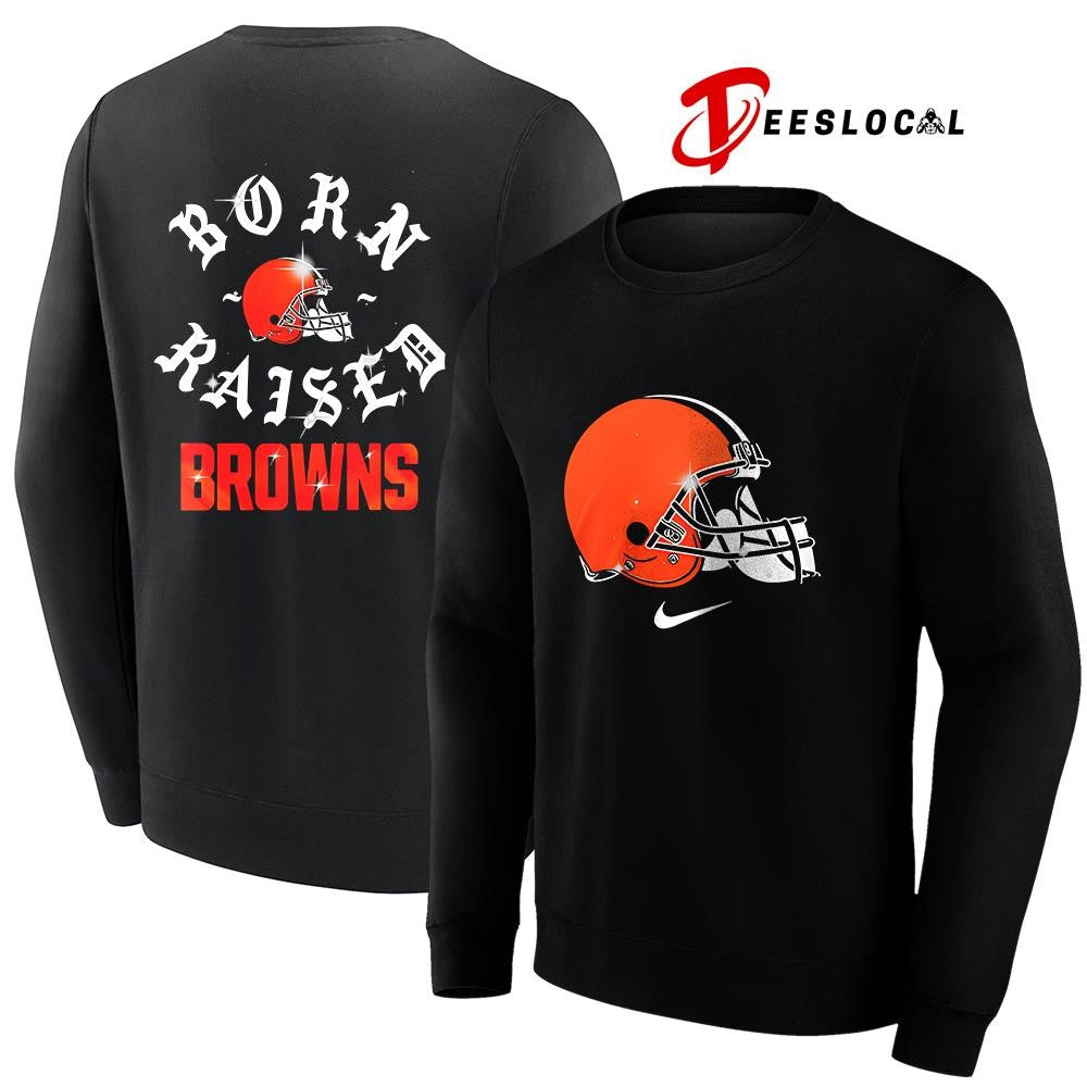 Cleveland Browns x Born and Raised logo shirt Unisex