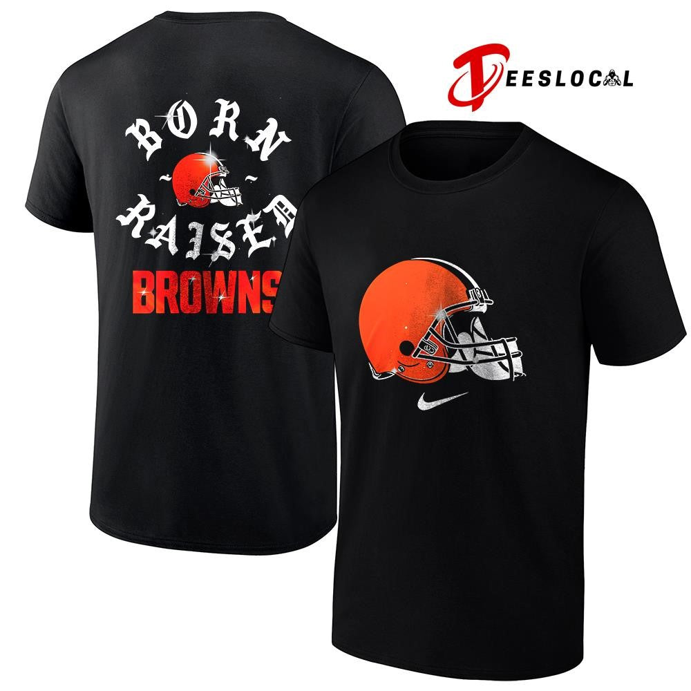 Cleveland Browns x Born and Raised logo shirt Unisex