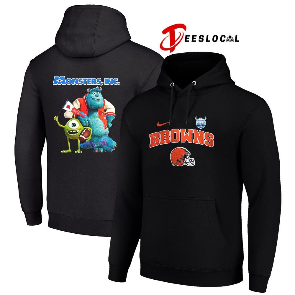 Cleveland Browns x Monster Inc Funday cartoon shirt Unisex