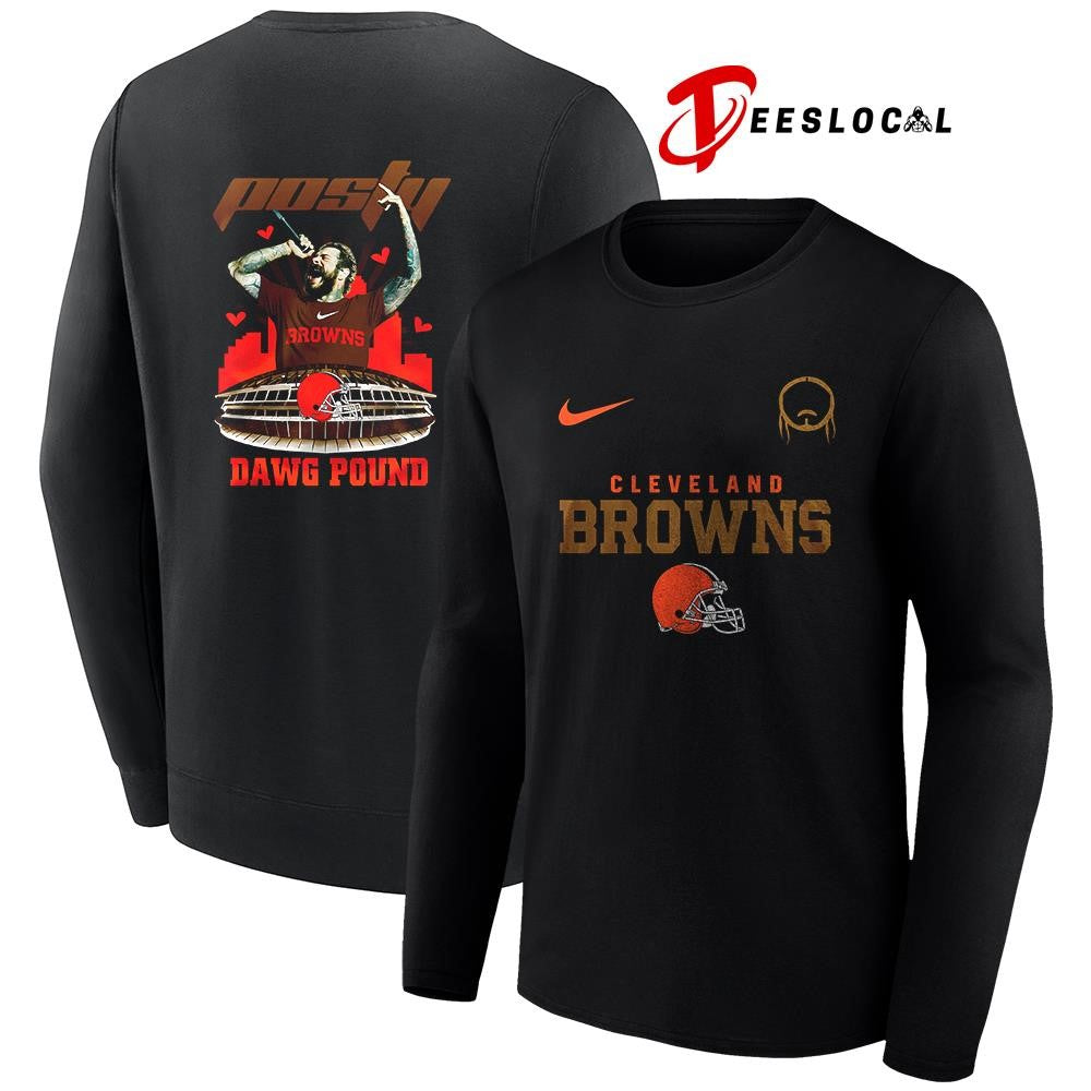Cleveland Browns x Post Malone Posty stadium shirt Unisex