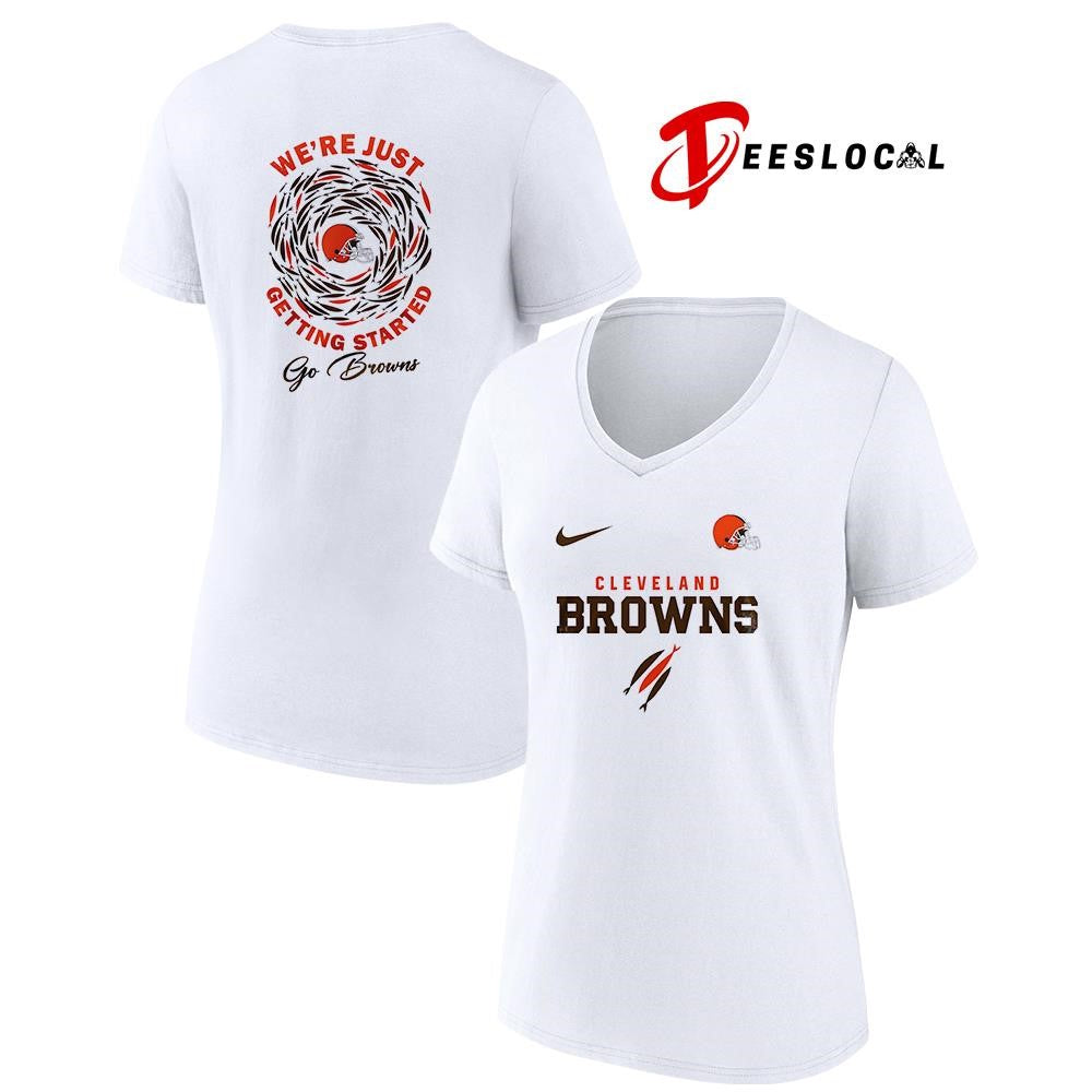 Cleveland Browns x The Chosen we’re just getting started logo shirt Unisex