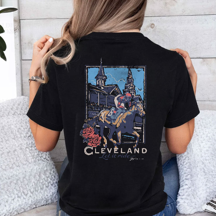 Cleveland Horse Racing Let It Ride T Shirt Unisex