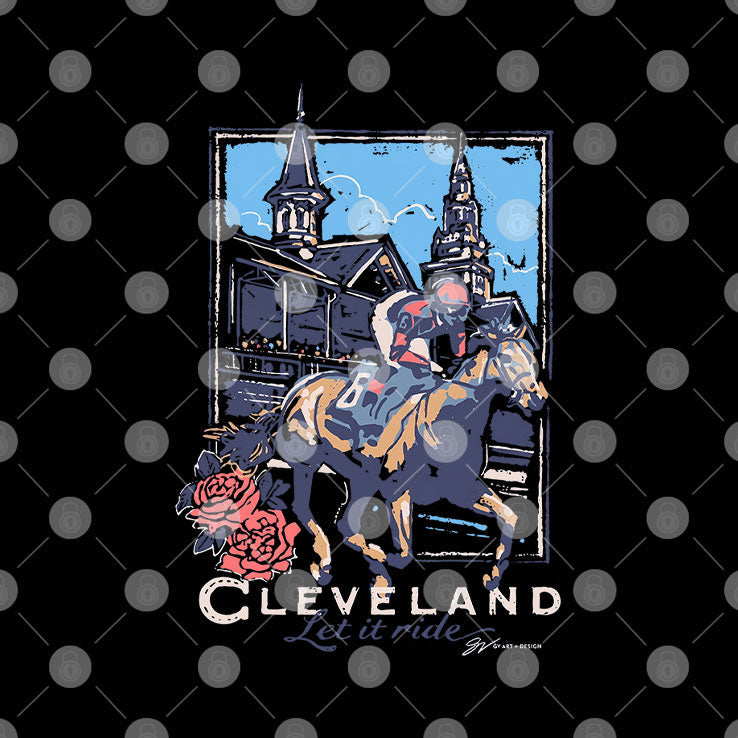 Cleveland Horse Racing Let It Ride T Shirt Unisex