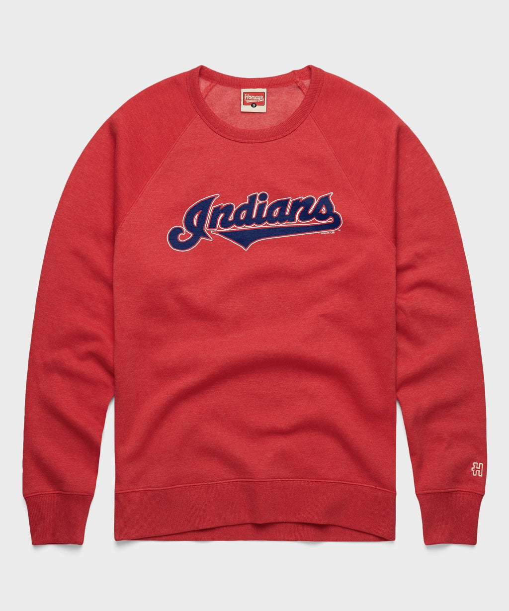 Cleveland Indians Jersey Logo '94 Crewneck Unisex