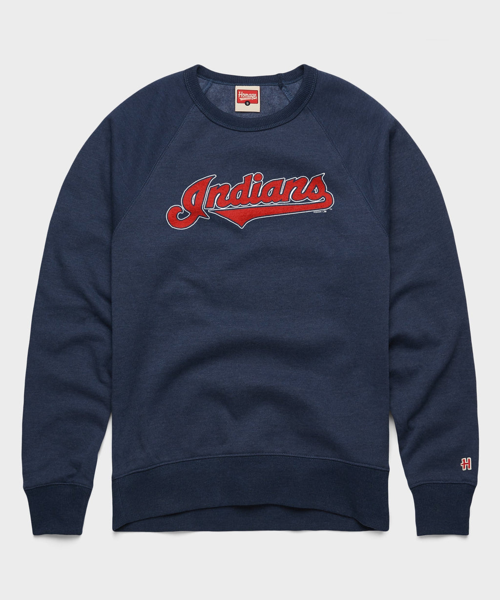 Cleveland Indians Jersey Logo '94 Crewneck Unisex