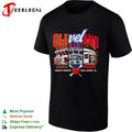 Cleveland baseball home is where our heart is stadium illustration shirt Unisex
