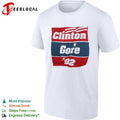 Clinton Gore 92 Election Products Landmark Products Corp Campaign Politics shirt Unisex