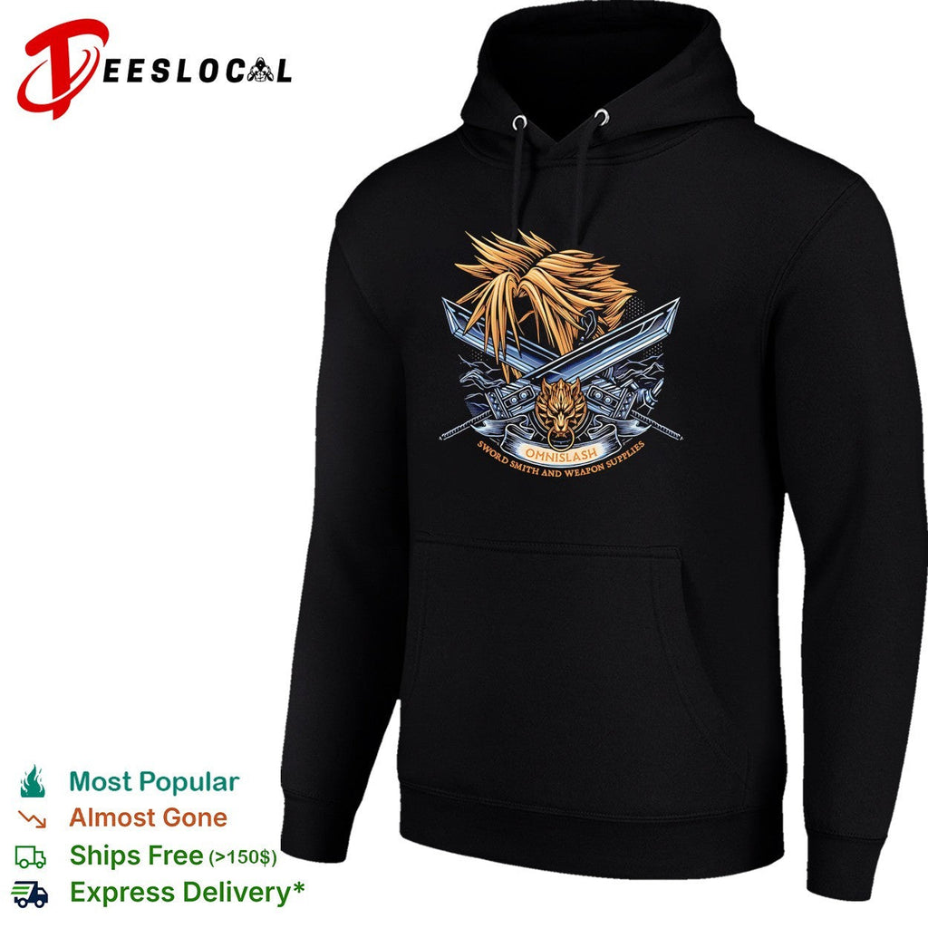 Cloud Strife Final Fantasy VII Omnislash Sword Smith and Weapon Supplies shirt Unisex