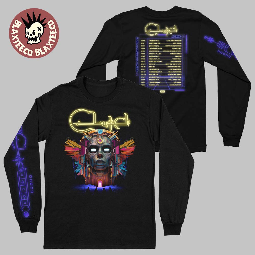 Clutch Suffer No Evil Tour 2026 Merch With Dates Back Long Sleeve Unisex