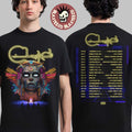 Clutch Suffer No Evil Tour 2026 Merch With Dates Back Two Sided Unisex