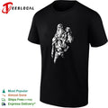 Cobra Commander G I Joe Retro High Contrast Hooded Leader Action Figure Fan shirt Unisex