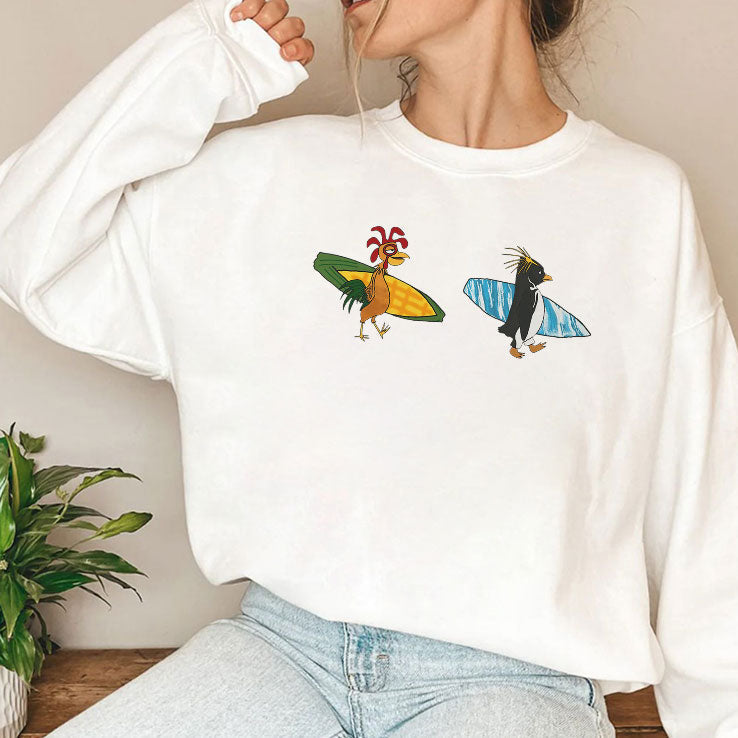 Cody Maverick & Chicken Joe Surf’s Up T Shirt Unisex