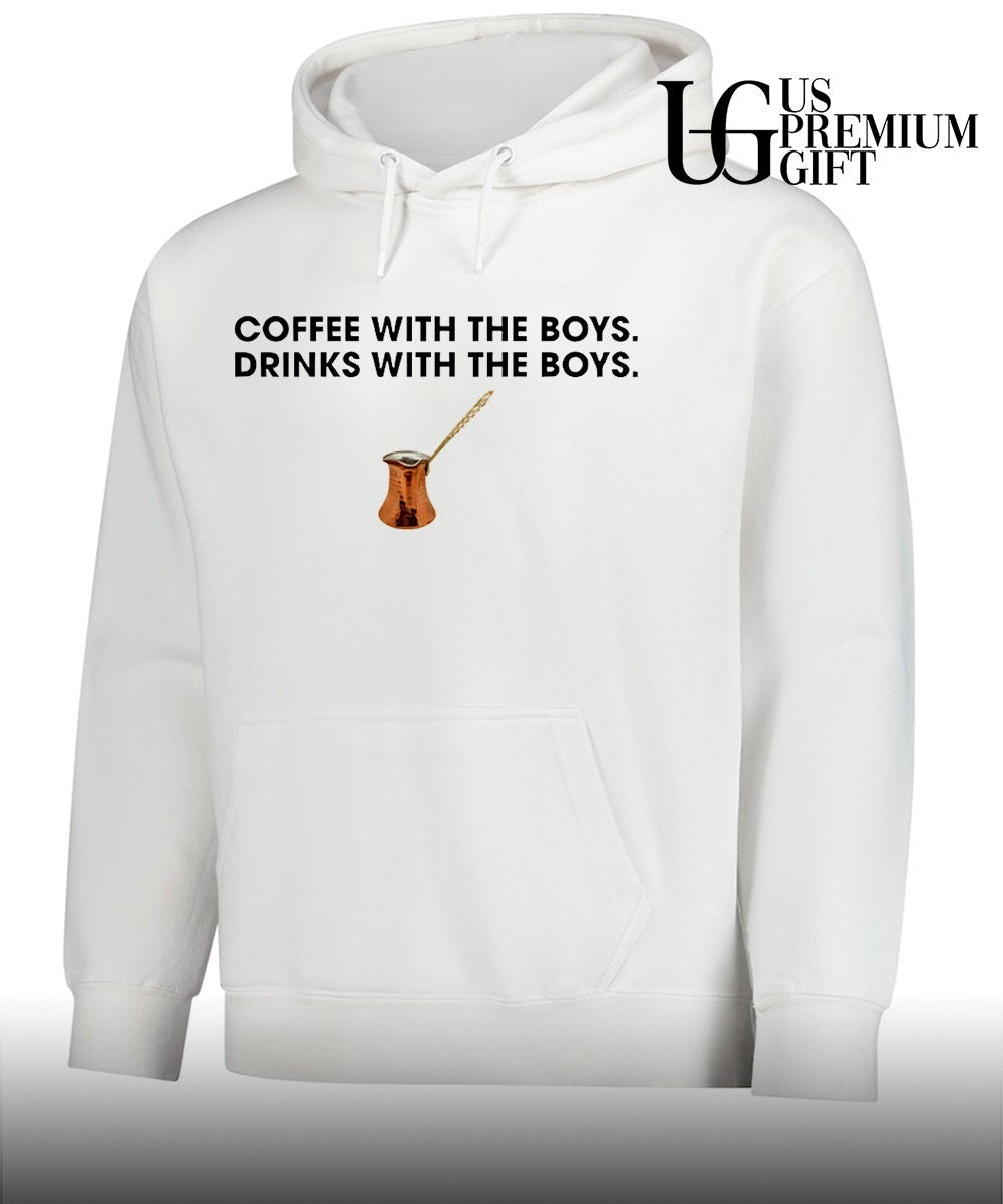 Coffee with The Boys Drinks with The Boys shirt Unisex