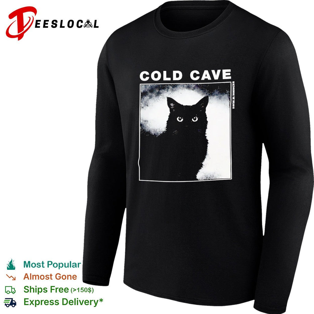 Cold cave black cat shirt Unisex