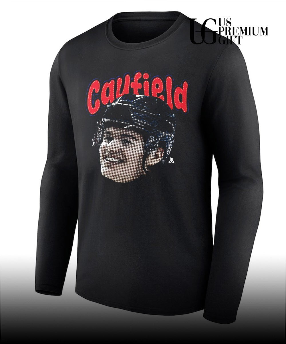 Cole Caufield Montreal Canadiens NHLPA Caufield big head shirt Unisex