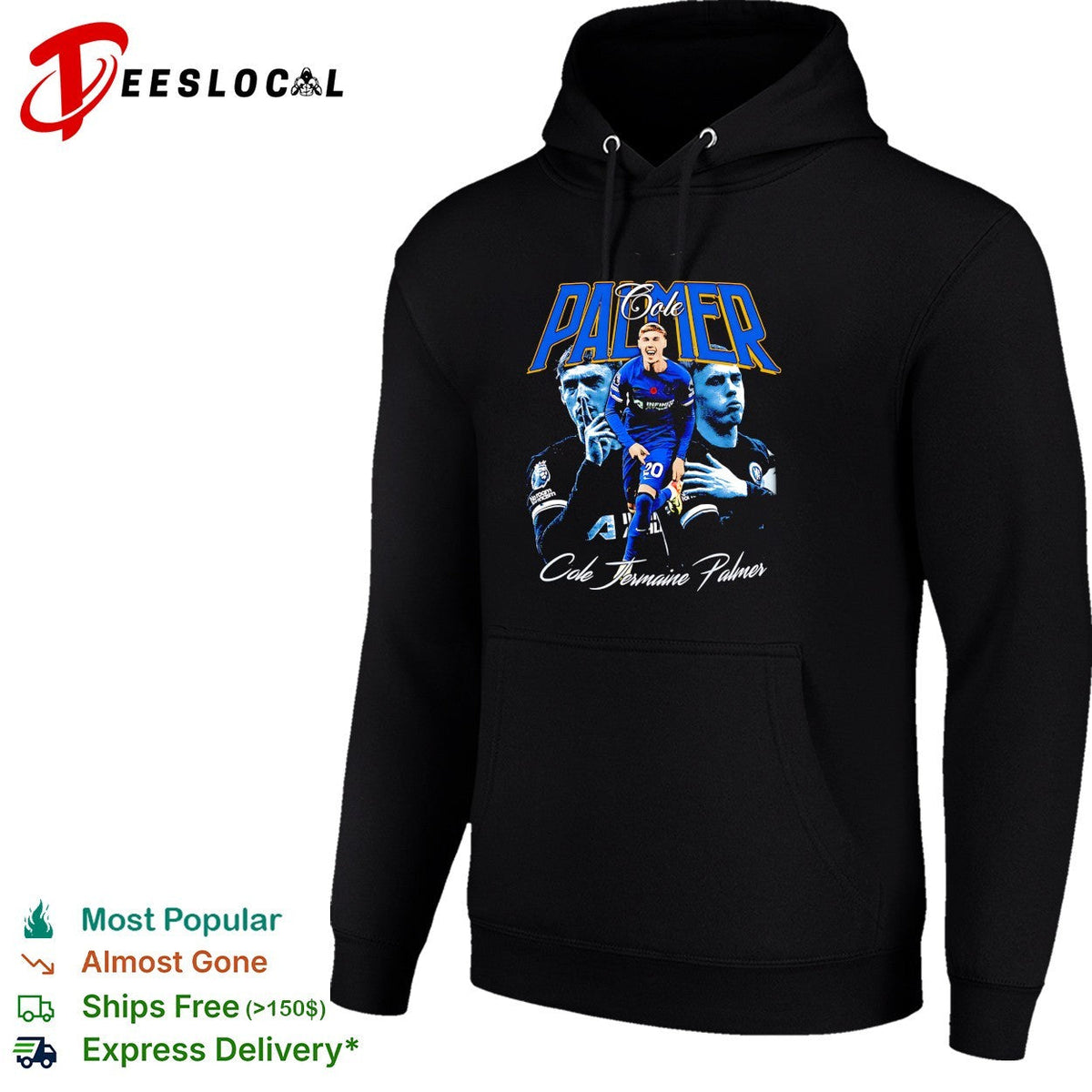 Cole Jermaine Palmer Chelsea portrait shirt Unisex