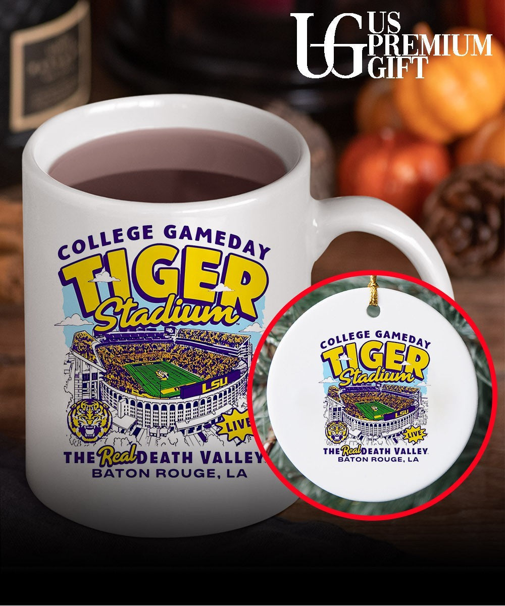 College GameDay LSU Tiger Stadium the Read Death Valley shirt Unisex