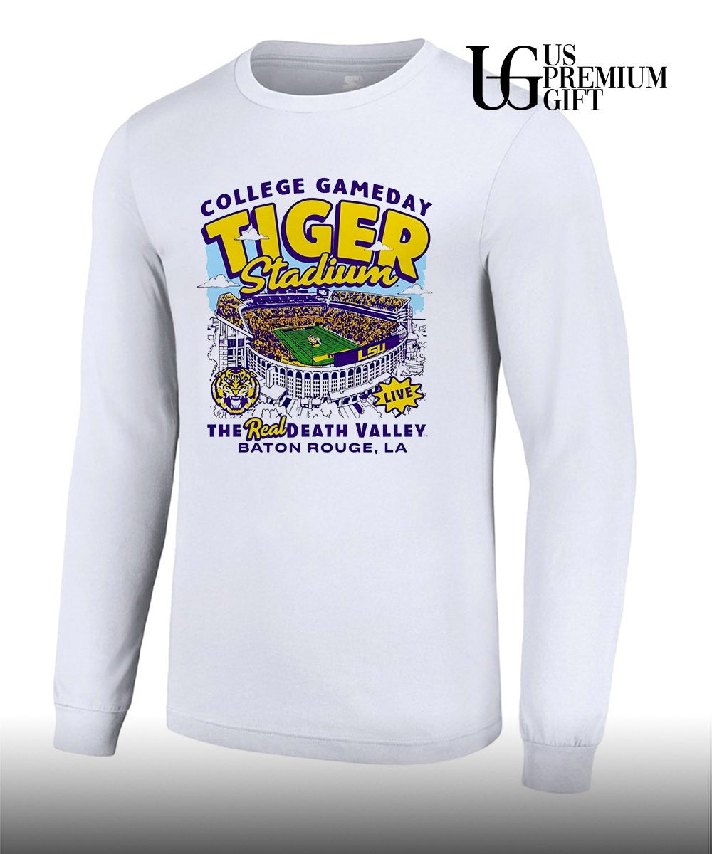 College GameDay LSU Tiger Stadium the Read Death Valley shirt Unisex