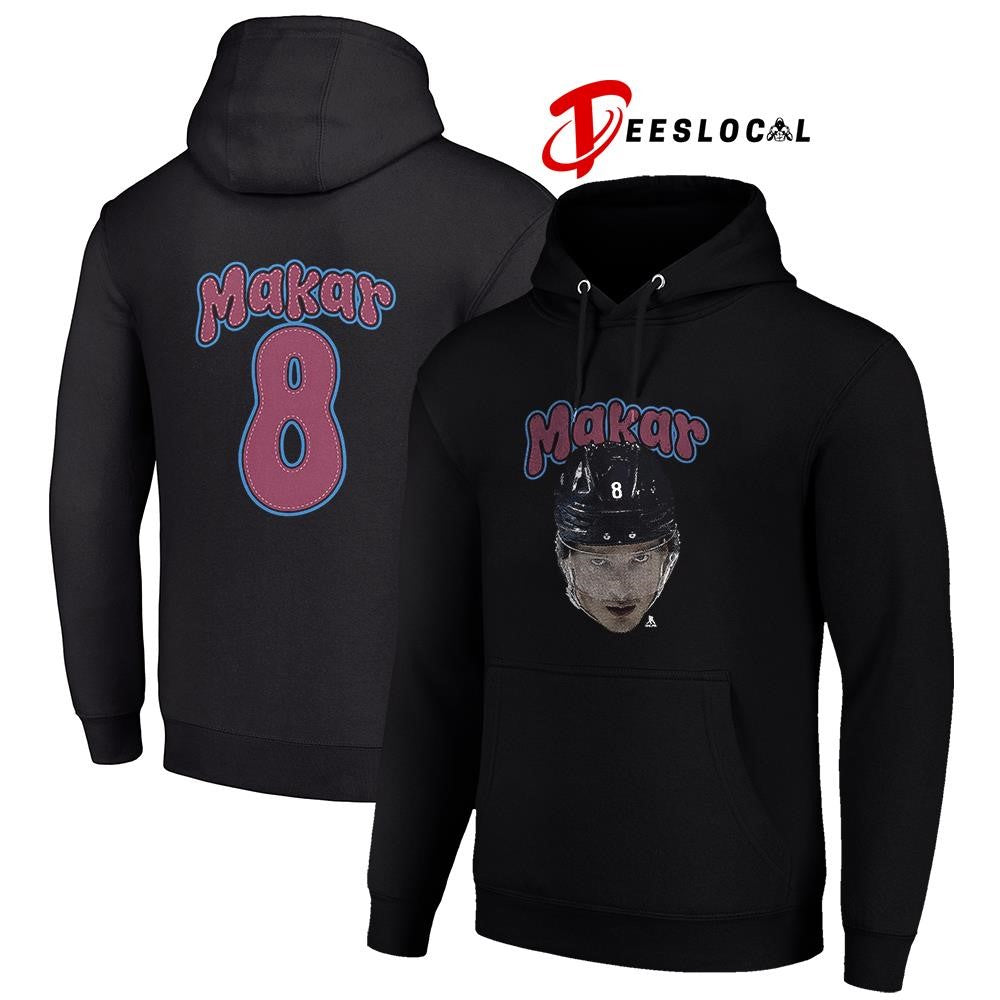 Colorado Avalanche Cale Makar portrait name and number shirt Unisex