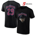 Colorado Avalanche Nathan MacKinnon portrait name and number shirt Unisex
