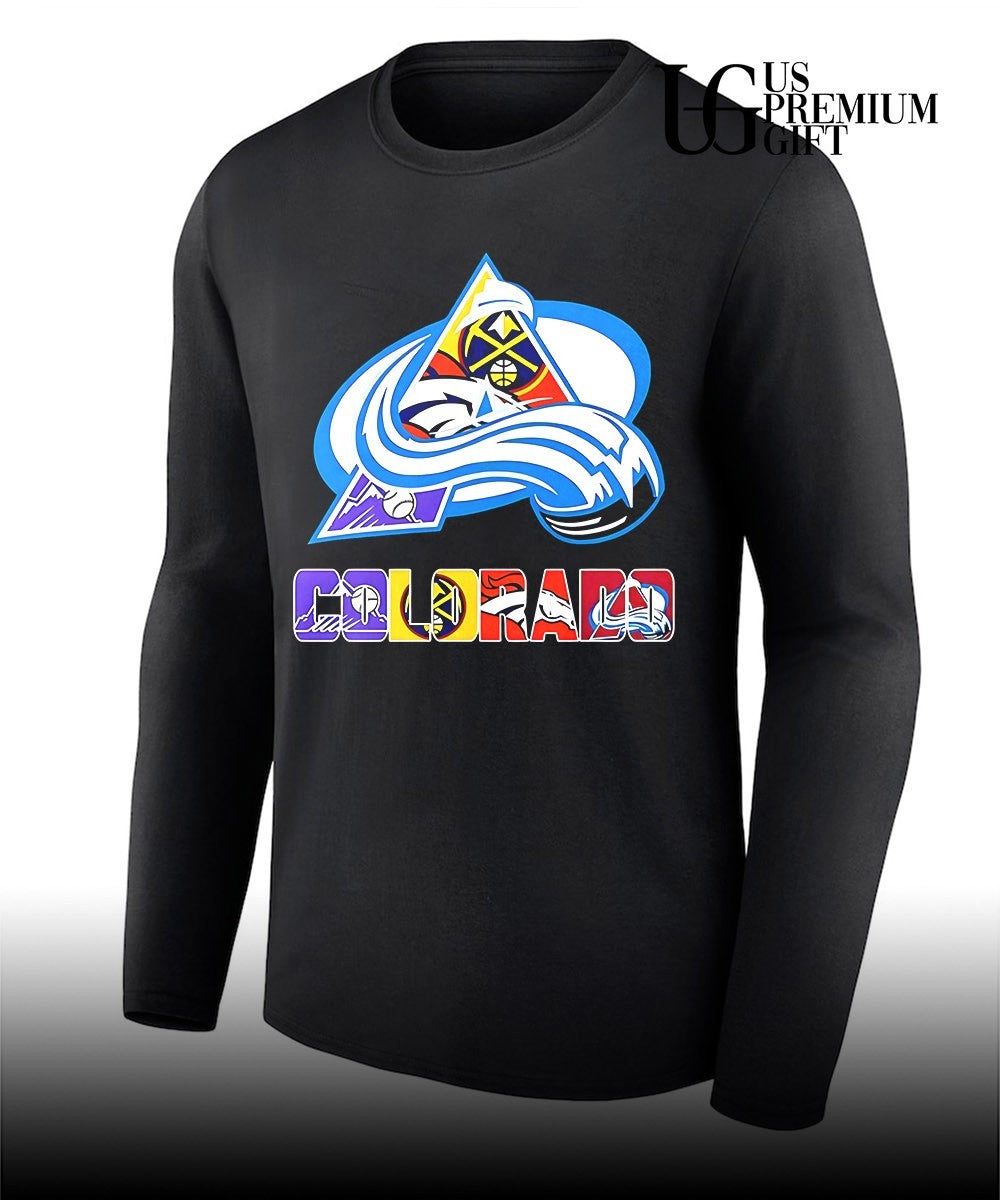 Colorado Sports Teams Avalanche logos shirt Unisex