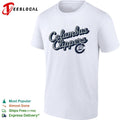 Columbus Clippers Where I Am From and To 2026 Logo Lettering Baseball Minor League shirt Unisex