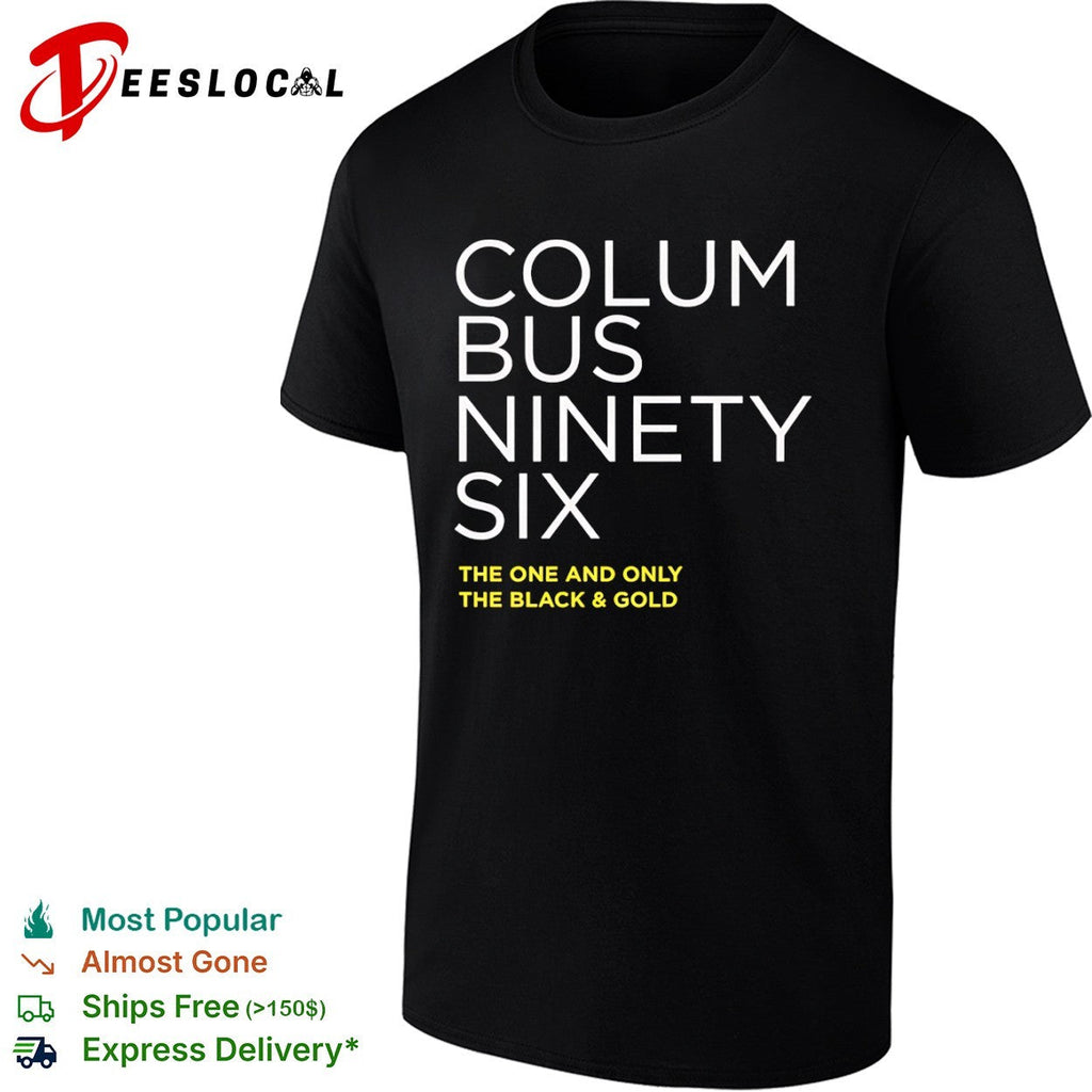 Columbus Crew ninety six the one and only the black and gold shirt Unisex