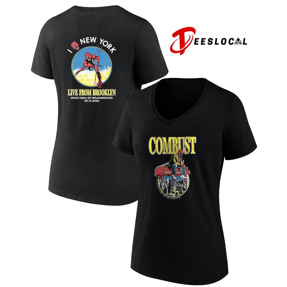 Combust you know it’s NYHC until the Death of me graphic shirt Unisex